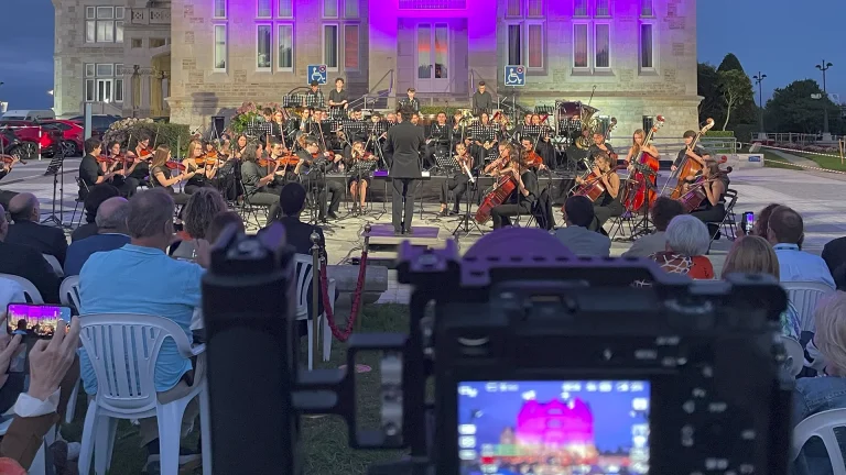 Cobertura audiovisual Concierto 90 años UIMP . Palacio de la Magdalena.